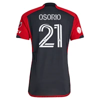 Men's adidas Jonathan Osorio Gray Toronto FC 2023 Club Kit Authentic Player Jersey