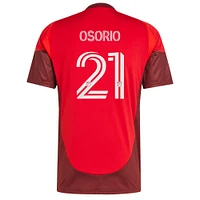 Maillot de joueur réplique du Toronto FC 2025 rouge Jonathan Osorio pour homme adidas