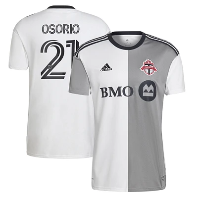 Adidas Jonathan Osorio pour homme Blanc Toronto FC - 2022 Community Kit Replica Player Jersey