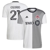 Men's adidas Jonathan Osorio White Toronto FC - 2022 Community Kit Replica Player Jersey