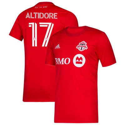 Men's adidas Jozy Altidore Red Toronto FC - 2020 Replica Player Jersey