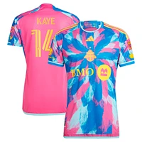 Maillot de joueur authentique Toronto FC 2023 The Energy Kit adidas Mark-Anthony Kaye rose pour homme