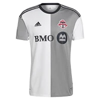 Men's adidas Mark-Anthony Kaye White Toronto FC 2023 Community Kit - Replica Player Jersey