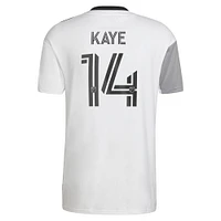 Men's adidas Mark-Anthony Kaye White Toronto FC 2023 Community Kit - Replica Player Jersey