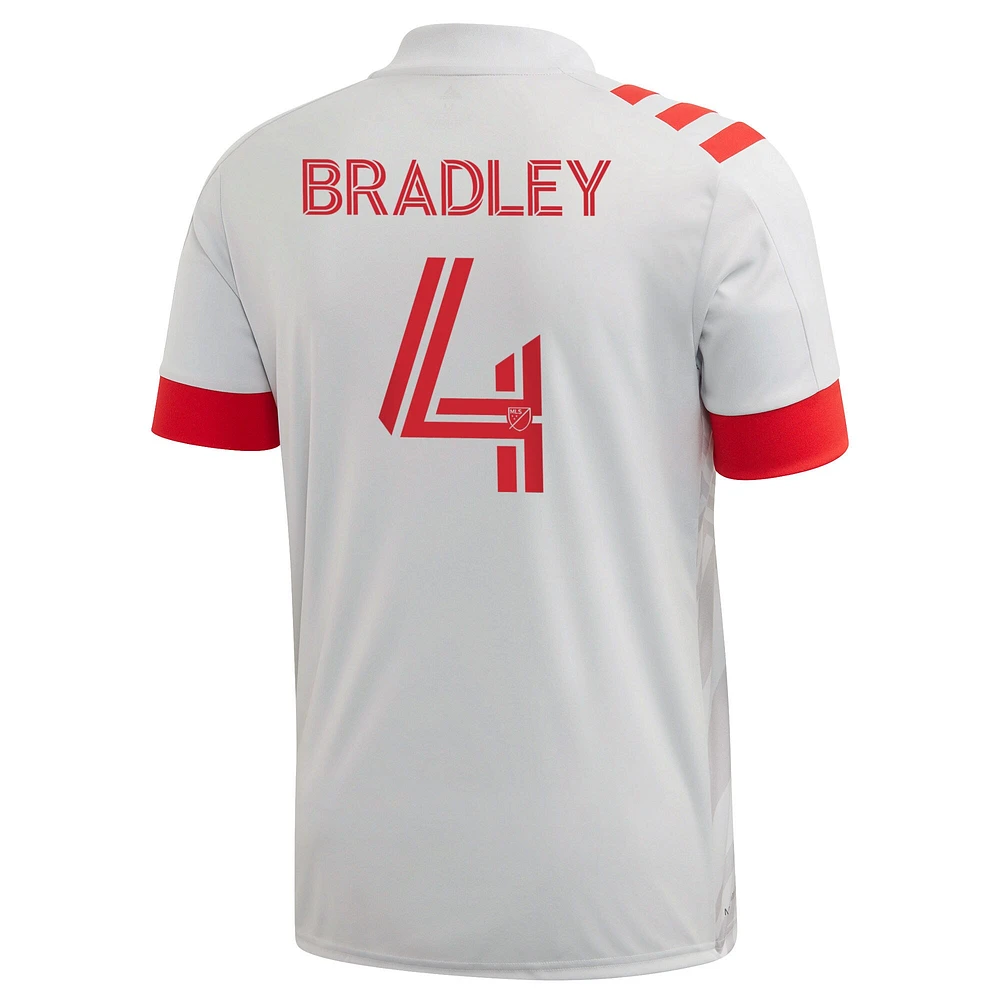 Men's adidas Michael Bradley Gray Toronto FC 2020 TFC Unity - Replica Player Jersey