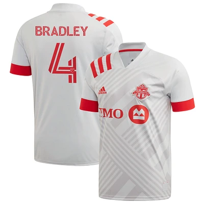 Homme adidas Michael Bradley Gris Toronto FC 2020 TFC Unity - Réplique de maillot joueur