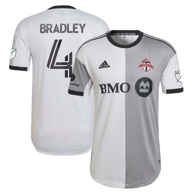 Adidas Michael Bradley Blanc Toronto FC - 2022 Community Kit Authentique Joueur Maillot