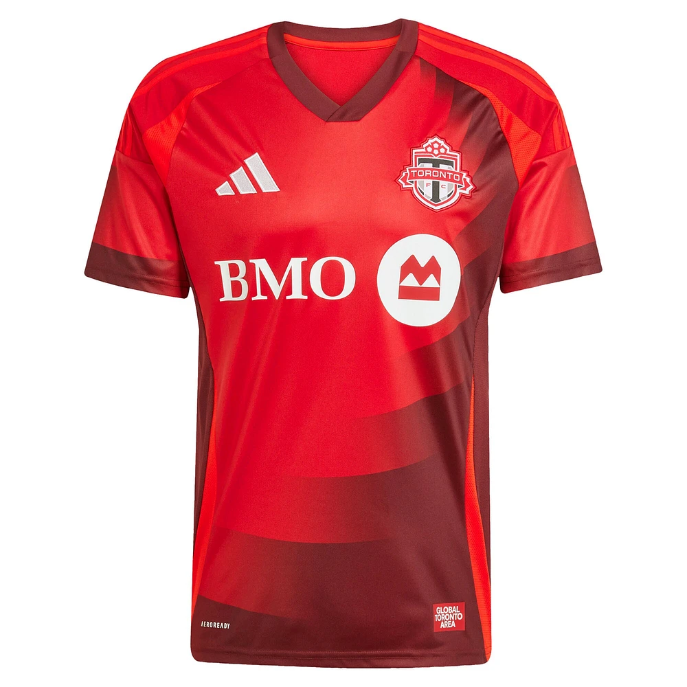 Men's adidas Richie Laryea Red Toronto FC 2025 Club Kit Replica Player Jersey
