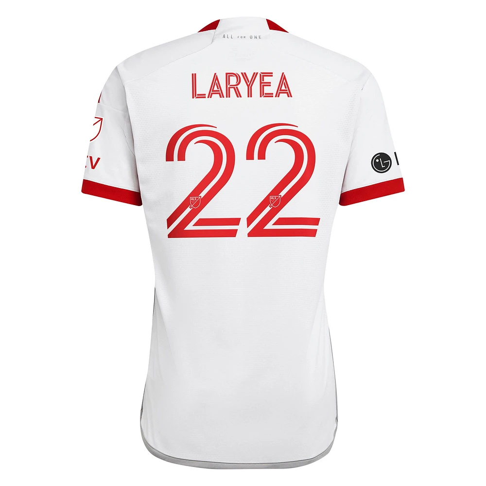 Men's adidas Richie Laryea White Toronto FC 2024 GTA Kit Authentic Player Jersey