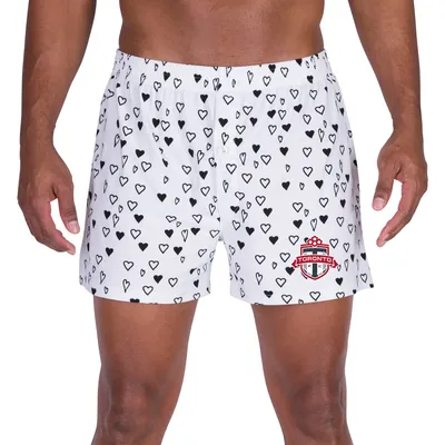 Toronto FC Concepts Sport Epiphany All Over Print Knit Boxers - White