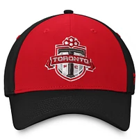 Casquette emblématique Defender Flex Fanatics pour hommes, rouge du Toronto FC