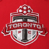 Casquette emblématique Defender Flex Fanatics pour hommes, rouge du Toronto FC