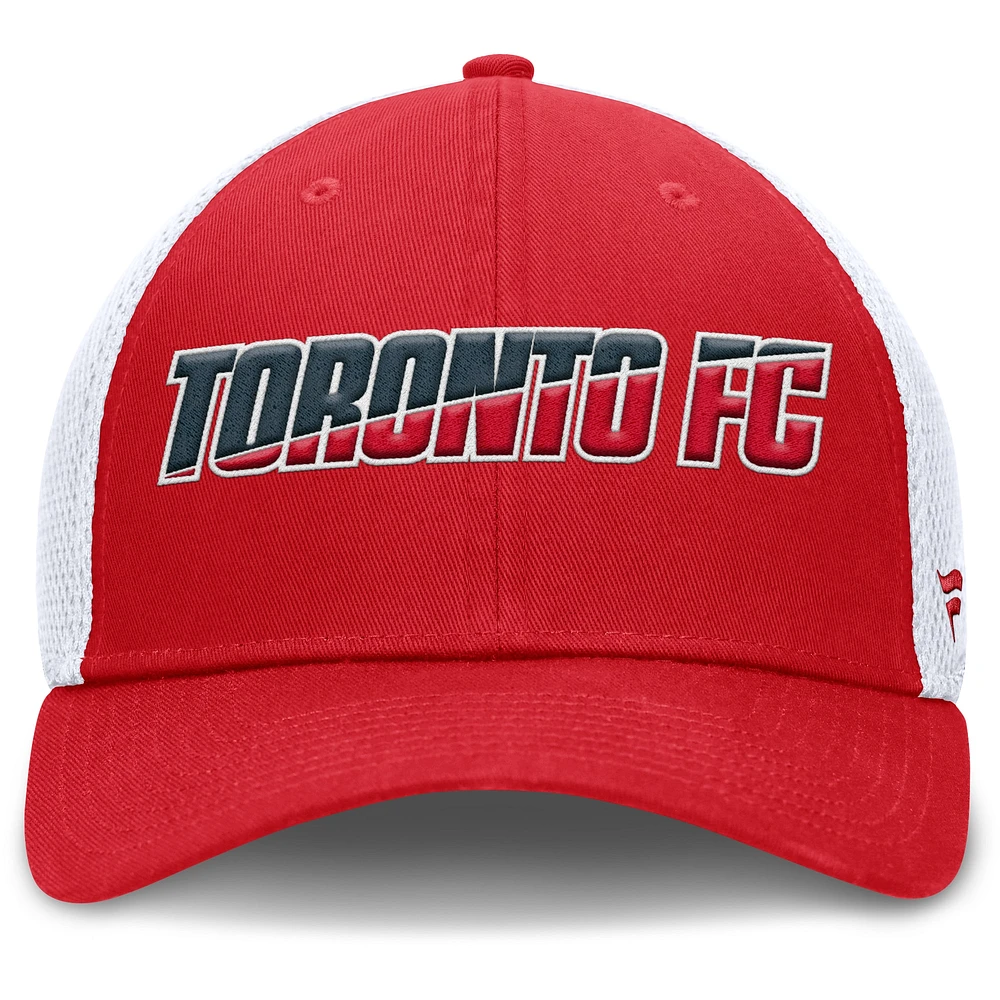 Casquette Fanatics rouge Toronto FC Rocket Flex pour homme