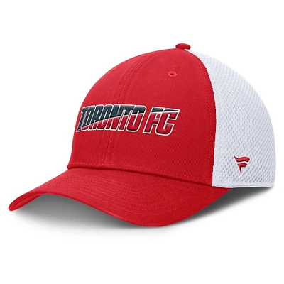 Casquette Fanatics rouge Toronto FC Rocket Flex pour homme