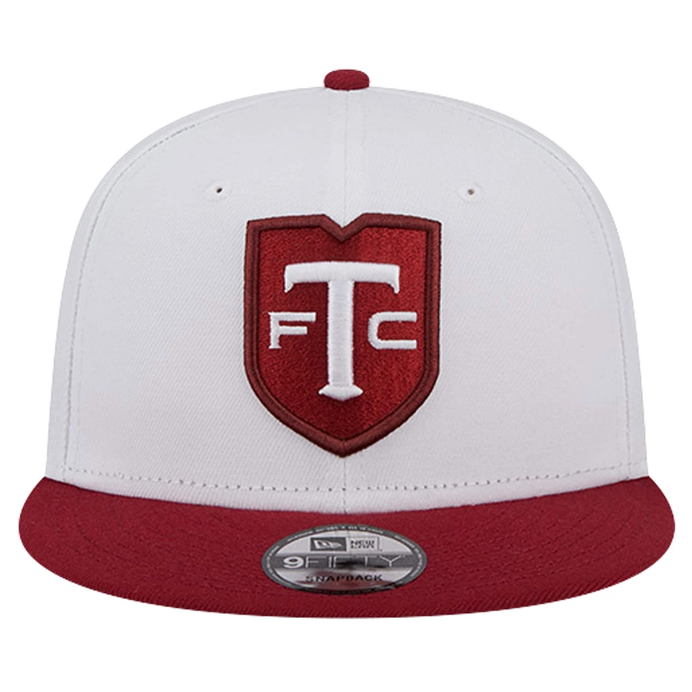 Men's New Era  White Toronto FC Jersey Hook 9FIFTY Snapback Hat