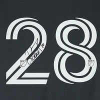 Maillot noir #28 autographié par Raoul Petretta du Toronto FC lors de la saison 2023 de la MLS