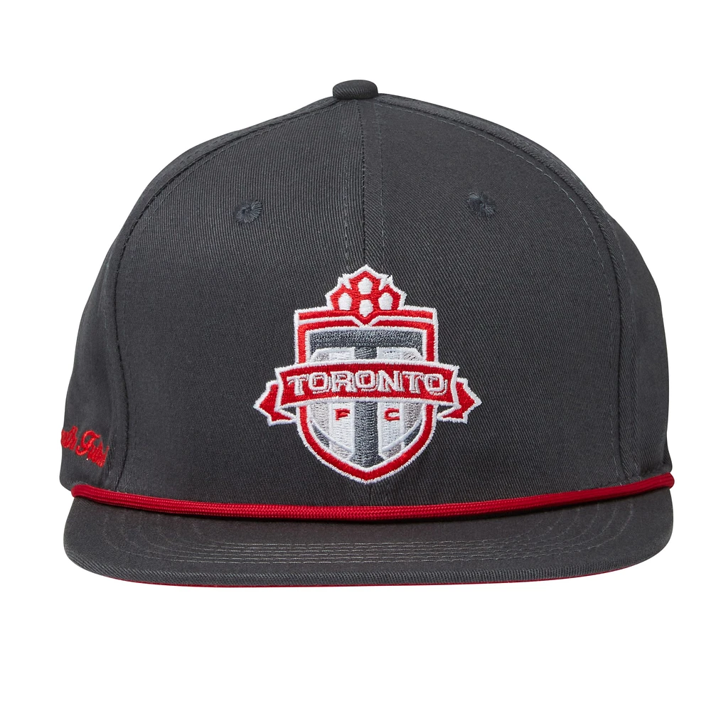 Casquette réglable unisexe Live Breathe Futbol gris Toronto FC