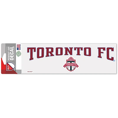 WinCraft Toronto FC 3" x 10" Perfect Cut Decal