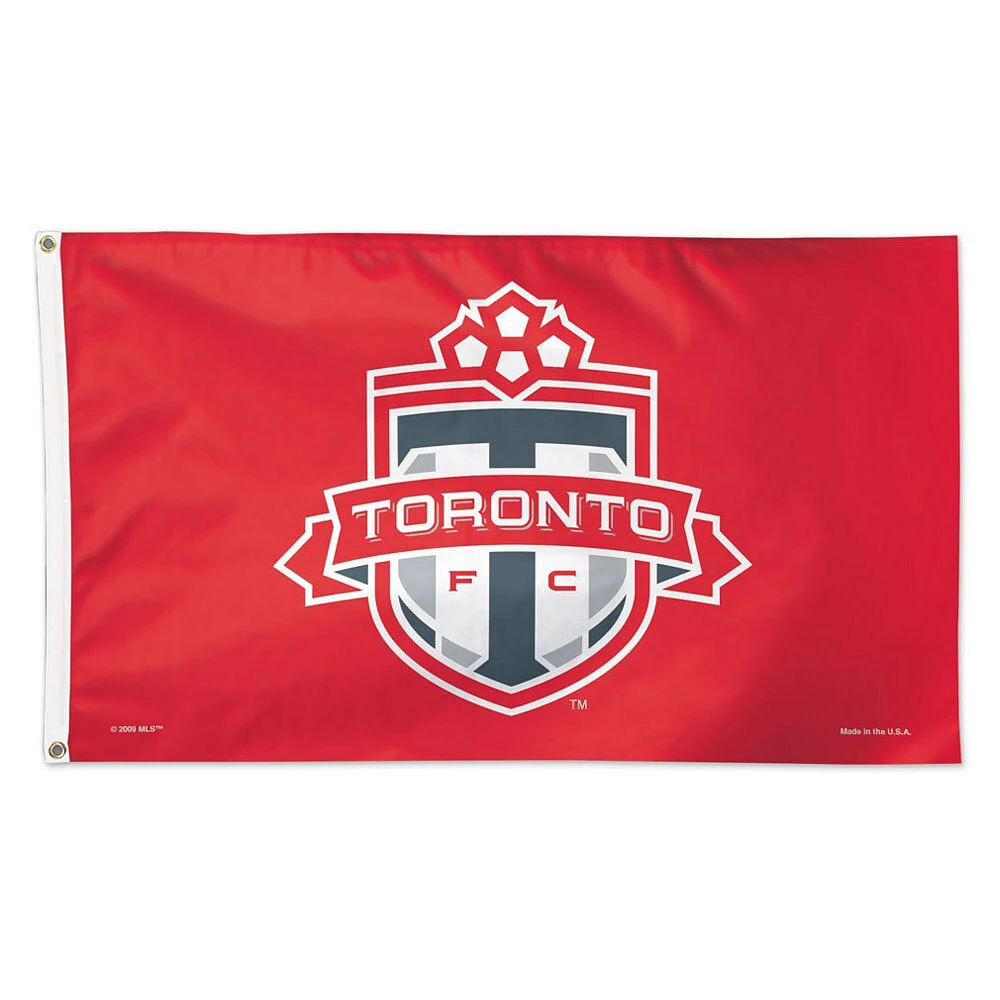 WinCraft Toronto FC Drapeau simple face de luxe 3 pi x 5 pi