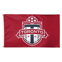 Drapeau unilatéral WinCraft Toronto FC 3' x 5'