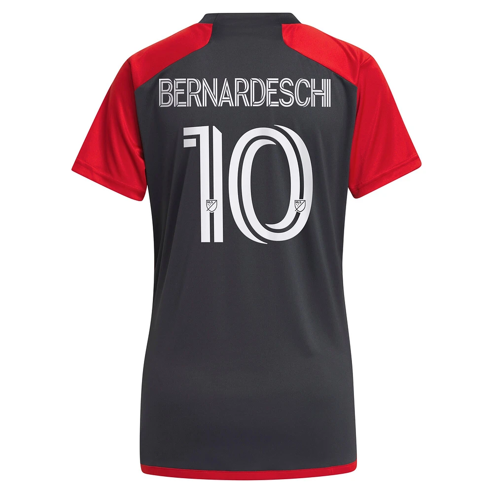 Women's adidas Federico Bernardeschi Gray Toronto FC 2023 Club Kit