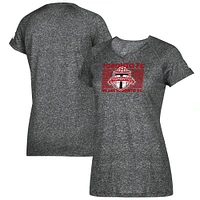 T-shirt à col en V adidas pour femmes, gris chiné, Toronto FC Boxed Middle Performance