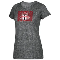 T-shirt à col en V adidas pour femmes, gris chiné, Toronto FC Boxed Middle Performance