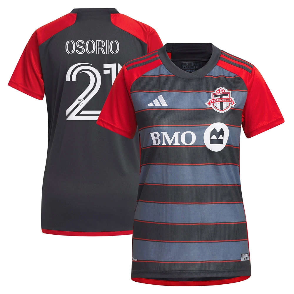 Maillot adidas Jonathan Osorio gris pour femme Toronto FC 2023 Club