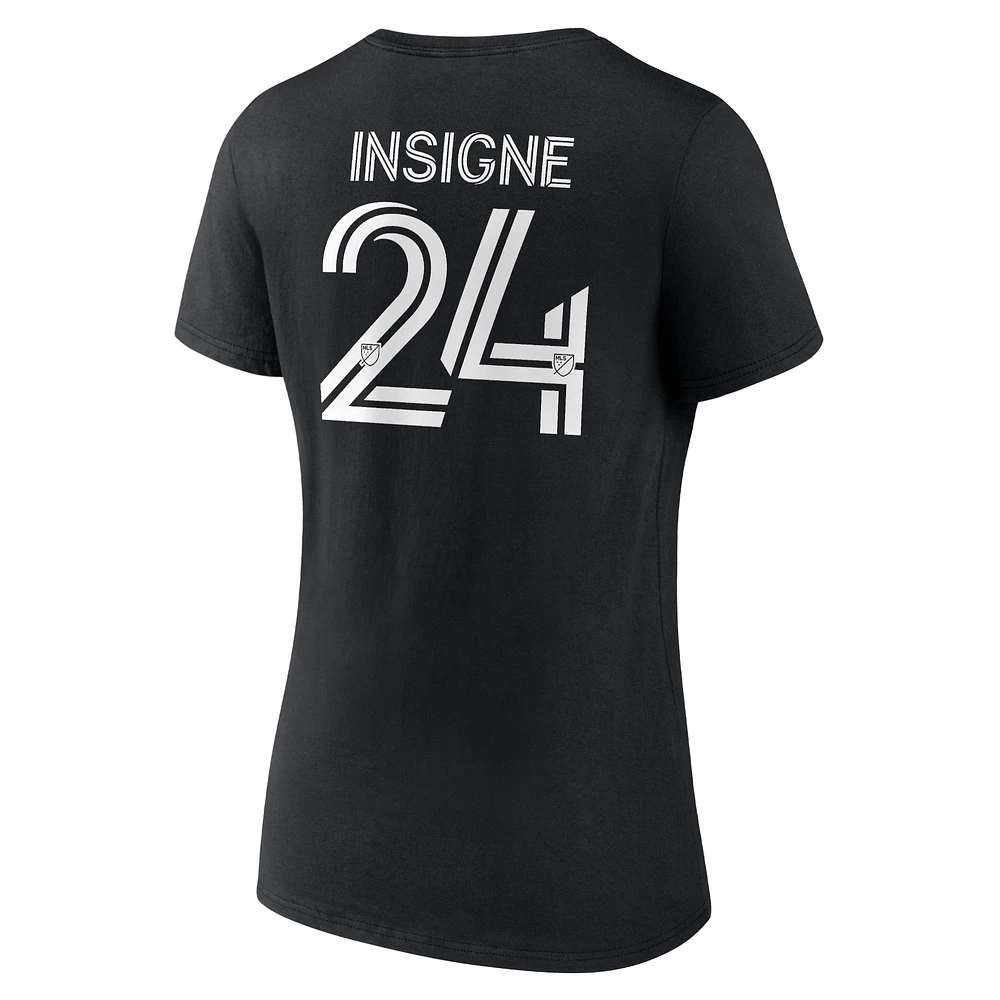 Women's Fanatics Lorenzo Insigne Toronto FC Authentic Stack Name & Number