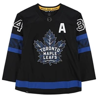 Auston Matthews Black Toronto Maple Leafs Autographed Adidas Alternate Authentic Jersey