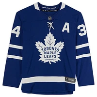Auston Matthews Blue Toronto Maple Leafs Autographed Fanatics Breakaway Assistant Captain Jersey