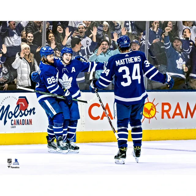 William Nylander Toronto Maple Leafs Fanatics Authentic Unsigned Blue  Jersey Skating Photograph