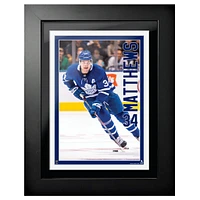 Auston Matthews Toronto Maple Leafs - 12'' x 16'' Jersey Photo encadrée