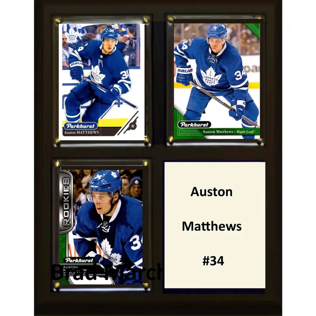 Auston Matthews Toronto Maple Leafs Player Breakout Puck