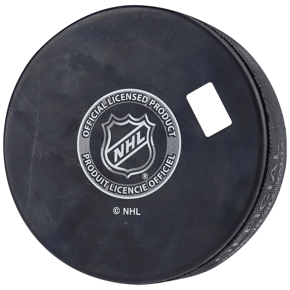 Auston Matthews Toronto Maple Leafs Autographed 2022 Hart Trophy Winner Hockey Puck with ''2022 Hart'' Inscription