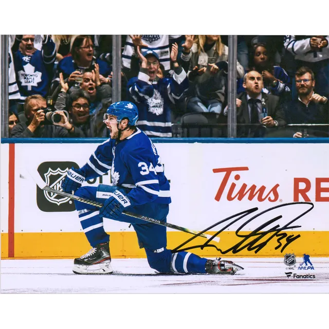 Auston Matthews White Toronto Maple Leafs Autographed Fanatics Breakaway  Jersey