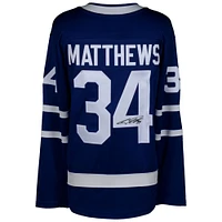Auston Matthews Toronto Maple Leafs Autographed Fanatics Breakaway Jersey