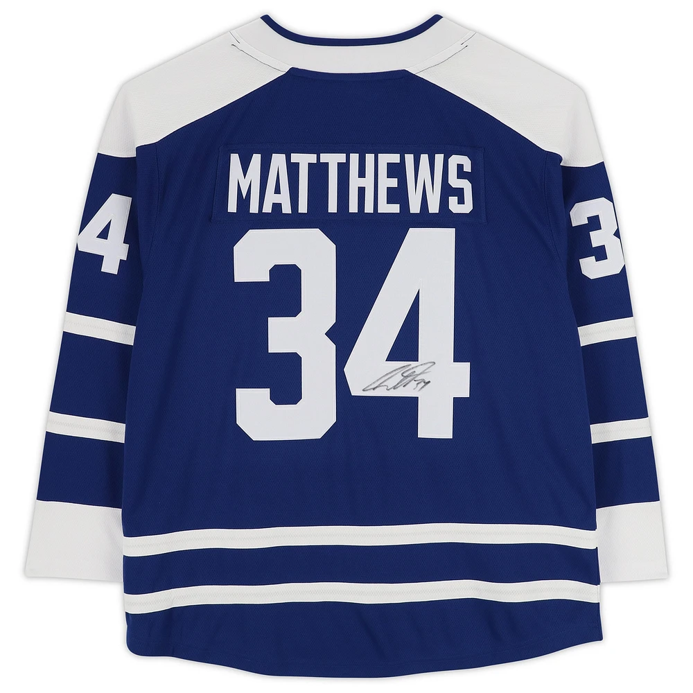Auston Matthews Toronto Maple Leafs Autographed Fanatics 2022-23 Special Edition 2.0 Breakaway Jersey