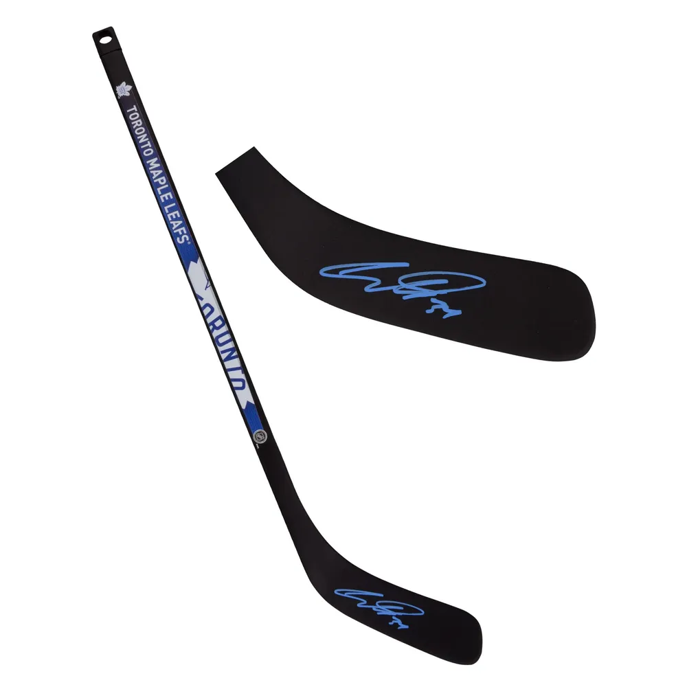 Lids Auston Matthews Toronto Maple Leafs Authentic Autographed Mini Composite Stick | The Shops at Willow Bend