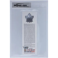 Auston Matthews Toronto Maple Leafs Autographed Ticket from December 2016 with "2017 Calder" Inscription