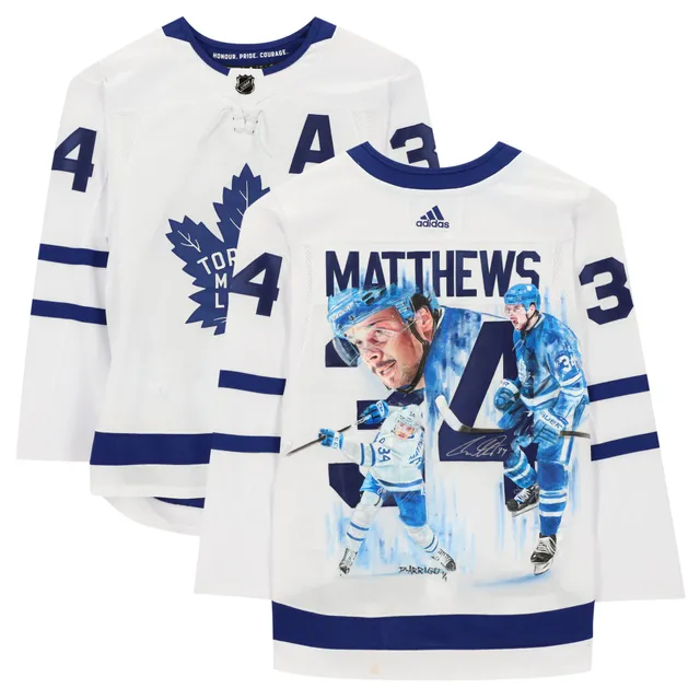 Auston Matthews Toronto Maple Leafs Autographed 2022-23 Reverse