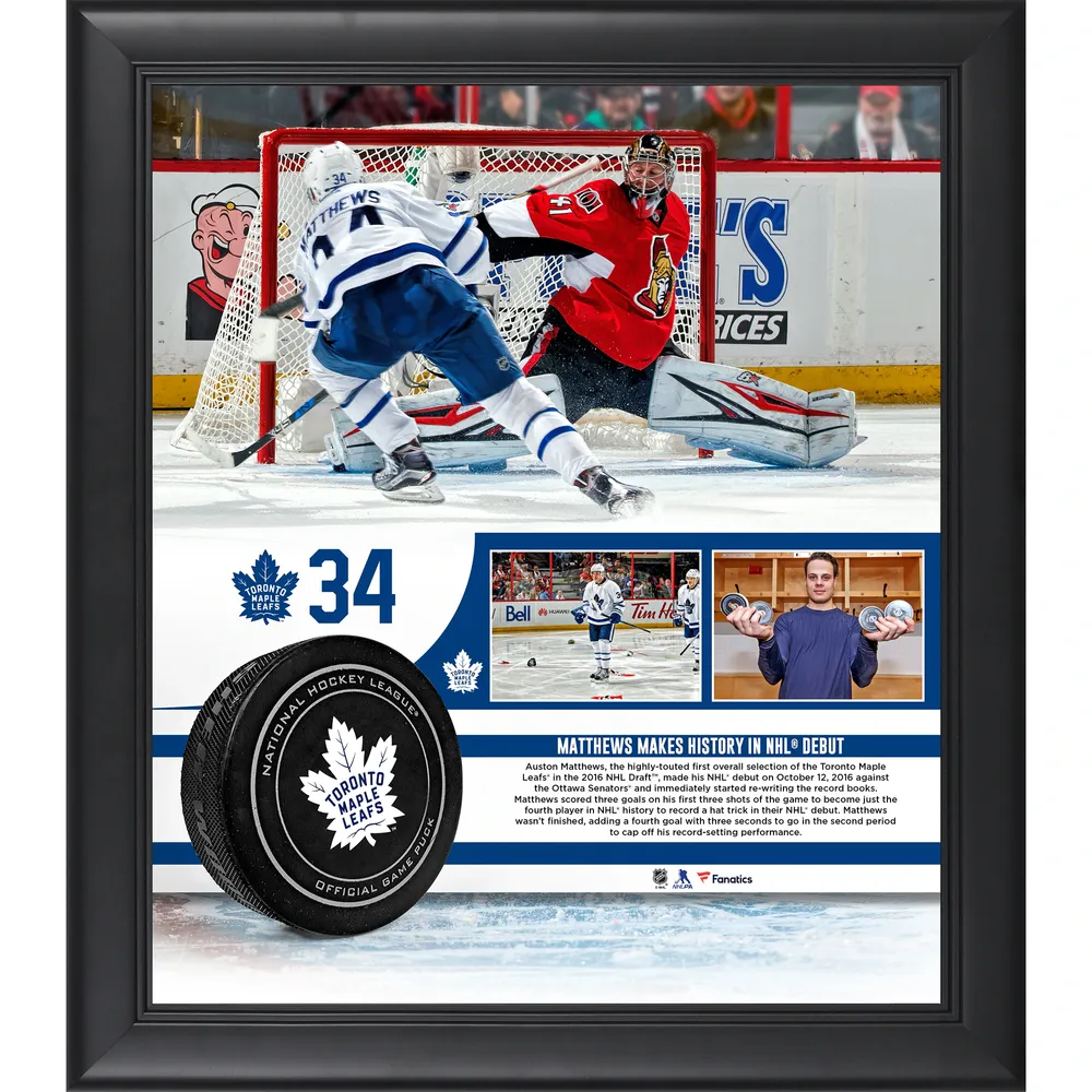 Lids Toronto Maple Leafs Fanatics Authentic Framed 15 x 17