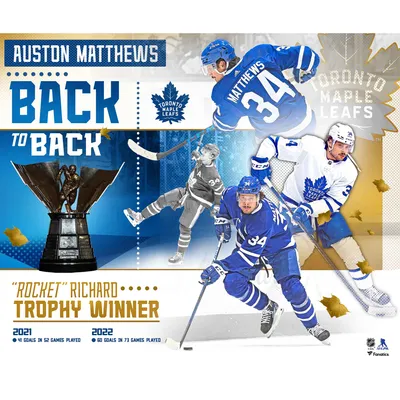 Auston Matthews Toronto Maple Leafs Fanatics Authentic Game-Used Black CCM  Hockey Stick from the 2022