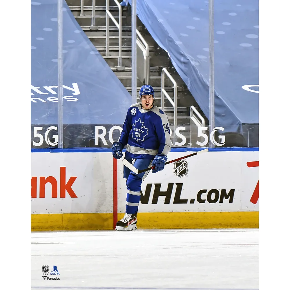Auston Matthews Toronto Maple Leafs Autographed Blue Alternate Captain  Adidas Authentic Jersey
