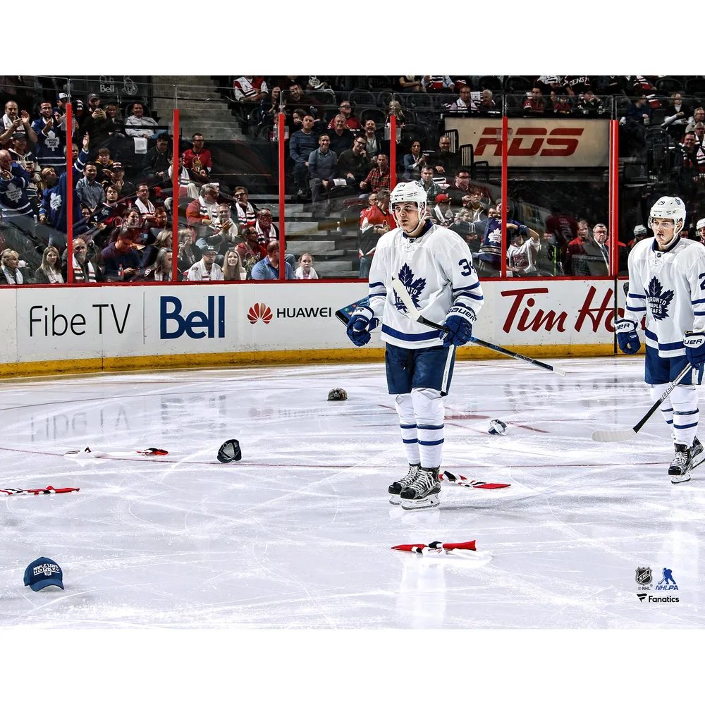 Auston Matthews Signed Framed Maple Leafs 16x20 Photo Fanatics