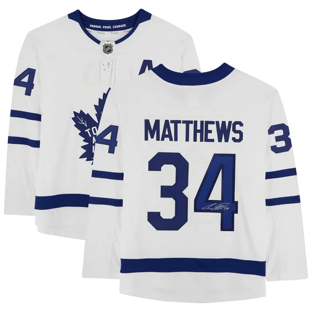 Men's Toronto Maple Leafs Auston Matthews Fanatics Branded White