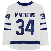 Auston Matthews White Toronto Maple Leafs Autographed Fanatics Breakaway Jersey