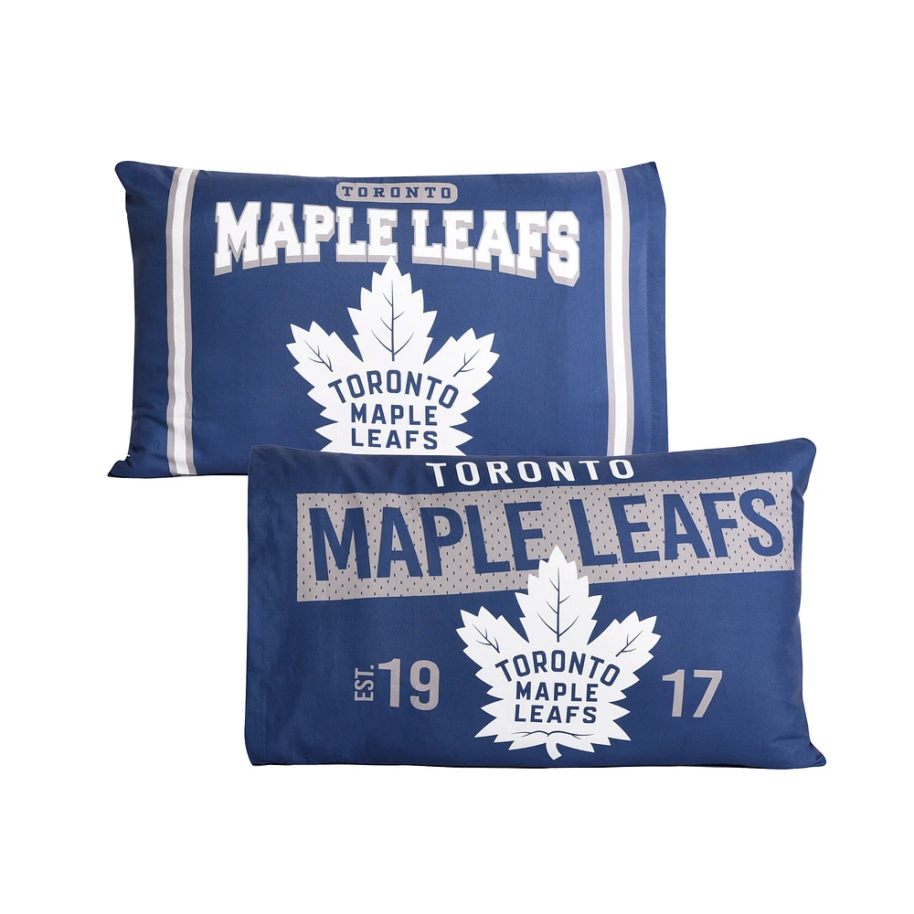 Blue Toronto Maple Leafs 20'' x 30'' Two Pack Pillowcase Set