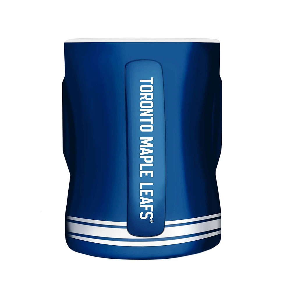 Blue Toronto Maple Leafs Sculpted Relief Mug