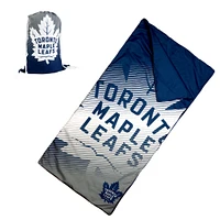 Sac de couchage bleu des Maple Leafs de Toronto